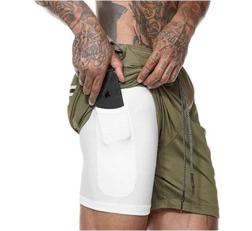 DualFlex Men's Performance Running Shorts - Leez Store