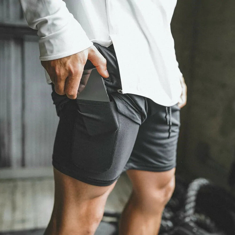 DualFlex Men's Performance Running Shorts - Leez Store