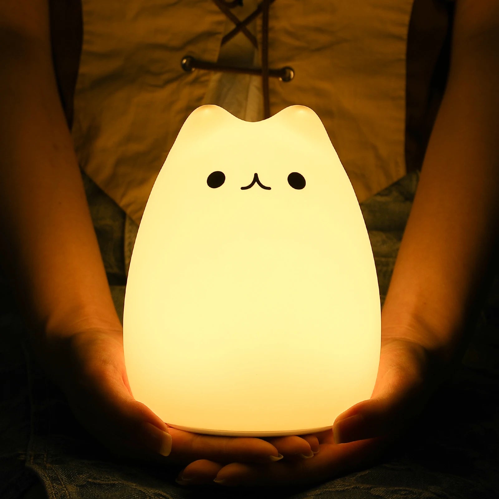 Touch Sensor Remote Cat Lamp - Leez Store