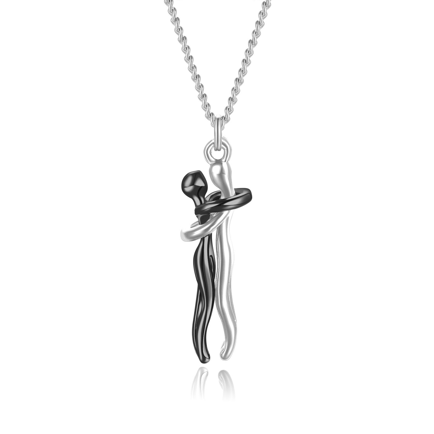 S925 Sterling Silver Villain Hug Necklace