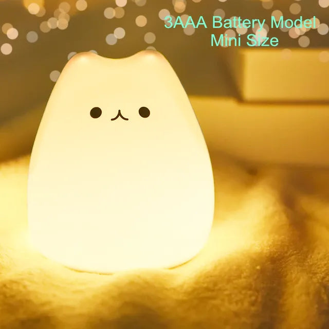 Touch Sensor Remote Cat Lamp - Leez Store