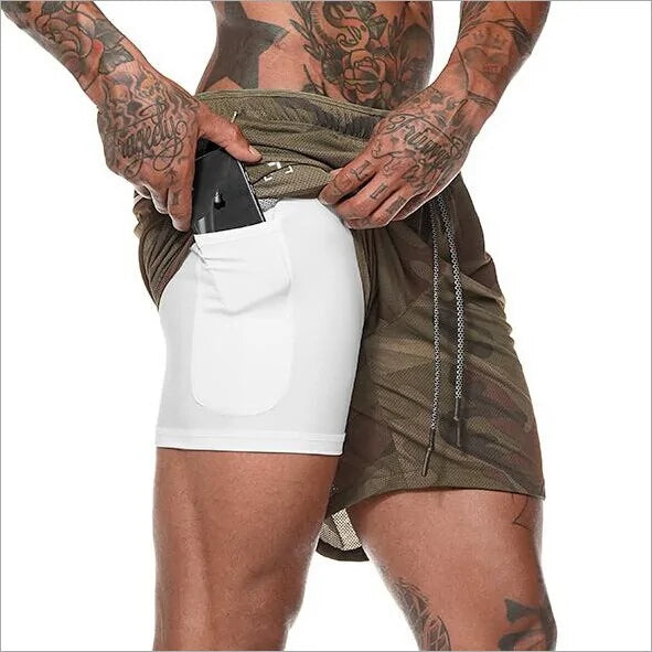 DualFlex Men's Performance Running Shorts - Leez Store