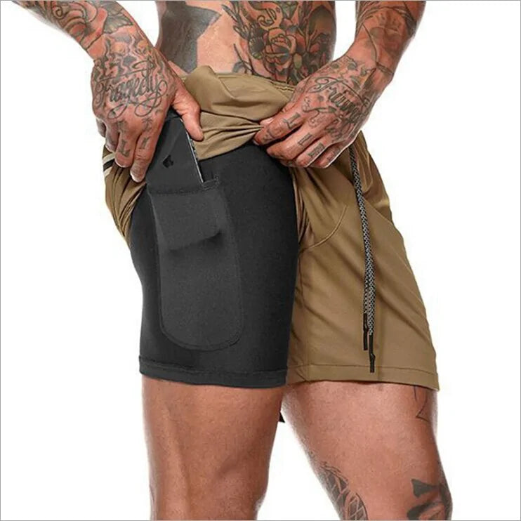 DualFlex Men's Performance Running Shorts - Leez Store